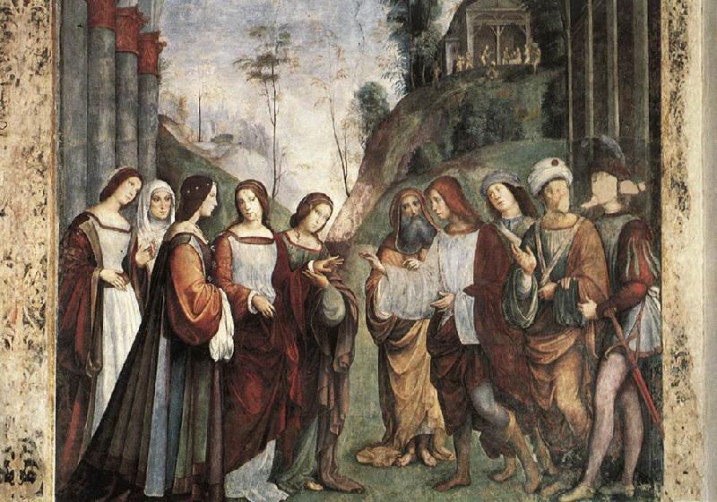 FRANCIA, Francesco The Marriage of St Cecily sds oil painting picture